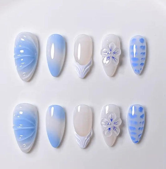 Frosted Petal –  Medium Almond Serisi